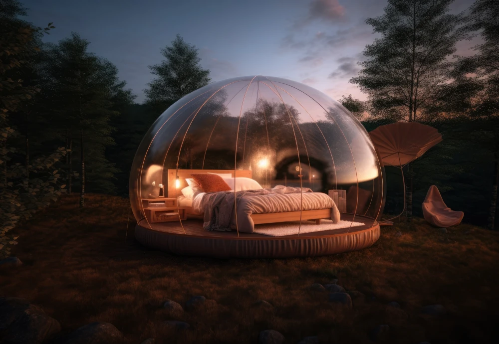 cosy bubble tent